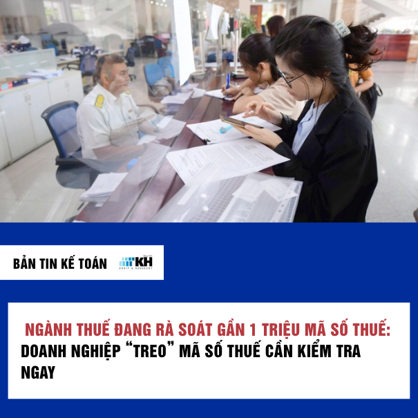 NGÀNH THUẾ ĐANG RÀ SOÁT GẦN 1 TRIỆU MÃ SỐ THUẾ