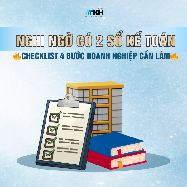 NGHI NGỜ TỒN TẠI 2 SỔ KẾ TOÁN
