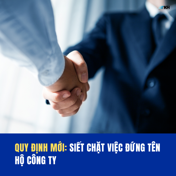 Quy định mới: Siết chặt việc đứng tên hộ khi thành lập doanh nghiệp 