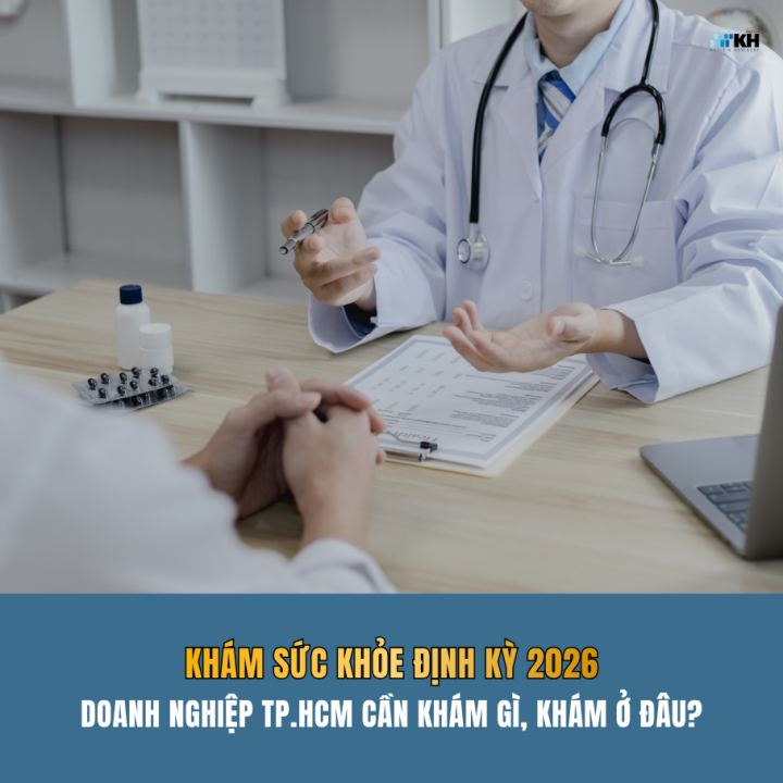 Khám sức khỏe định kỳ 2026: Doanh nghiệp TP.HCM cần khám gì, khám ở đâu?